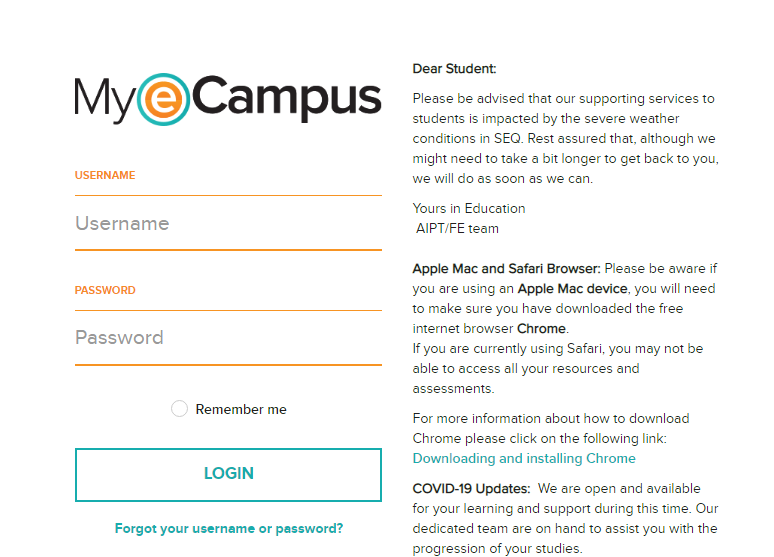 How To Myecampus Login: Helpful Guide To Access Myecampus.com.au