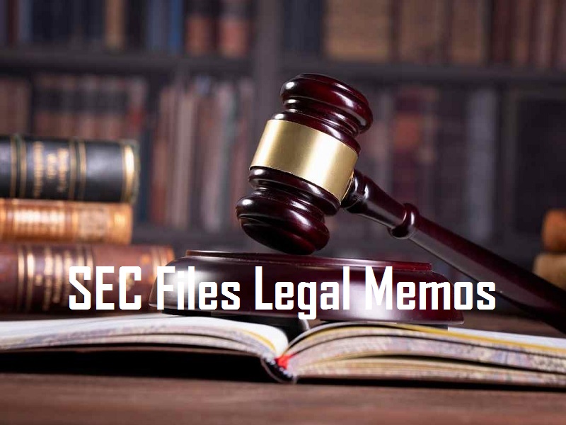 SEC Files Legal Memos