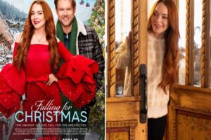 Lindsay Lohan In Falling for Christmas