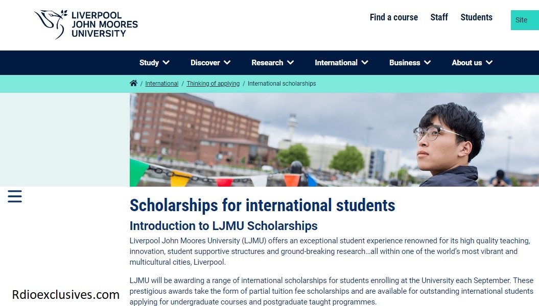 LJMU Scholarship: Ignite Your Academic Journey